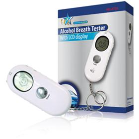 TESTER HQ  HQ-AT20  PER RILEVAMENTO TASSO ALCOLICO CON DISPLAY LCD